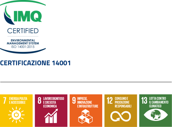 CERTIFICAZIONE ISO 14001:2015