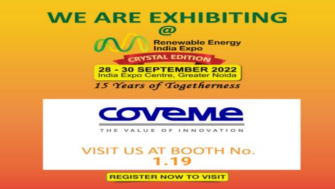 Coveme at REI Renewable Energy, India