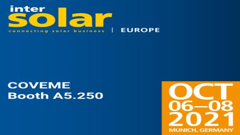 COVEME @ INTERSOLAR DI MONACO 2021