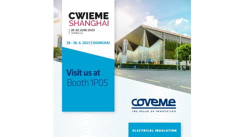 Coveme at CWIEME in Shanghai, China 