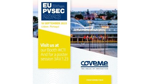 COVEME alla EU PVSEC 2023 di LISBONA