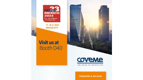 Coveme at Fespa in Mexico City 2023