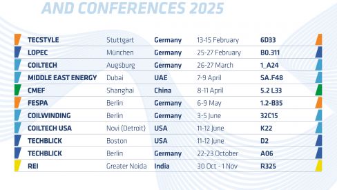 2025 Trade shows and conference 