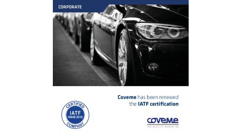 Coveme Renews IATF Certification