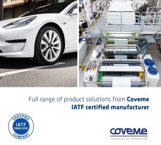 Coveme IATF certified manufacturer for automotive market