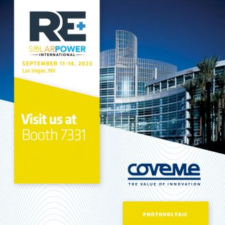 COVEME AT RE+ SOLAR POWER INTERNATIONAL 2023 Las Vegas 