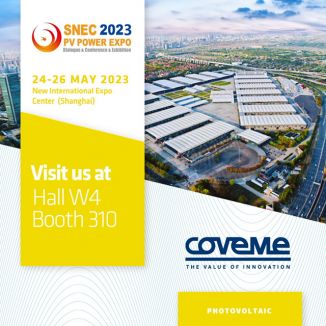 Coveme at SNEC in Shanghai, China